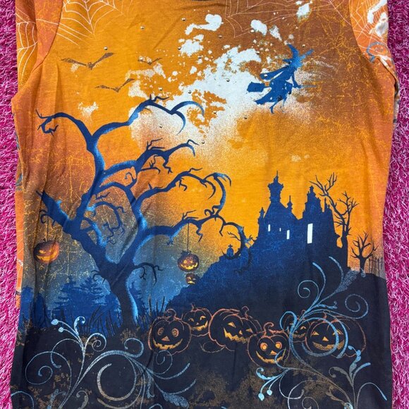 Jason Maxwell Halloween Themed Witch 3/4 Sleeve T-Shirt Small - Picture 2 of 4